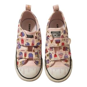 Converse Kids' Pink Ice Cream Sneakers